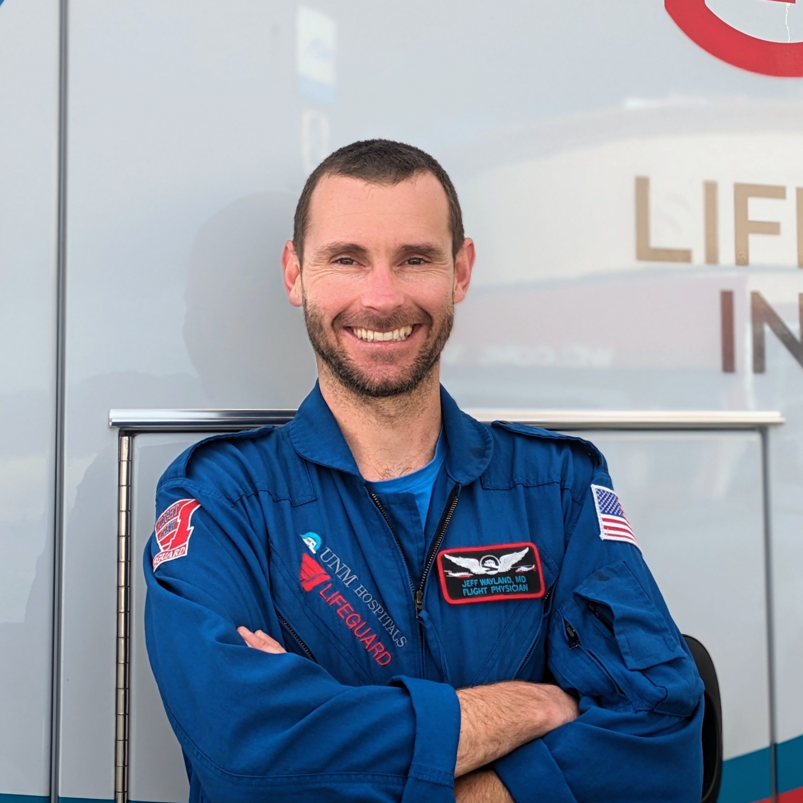 Dr. Jeff Wayland, MD — Flight Physician